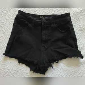 BDG Sz 26 Cheeky black shorts